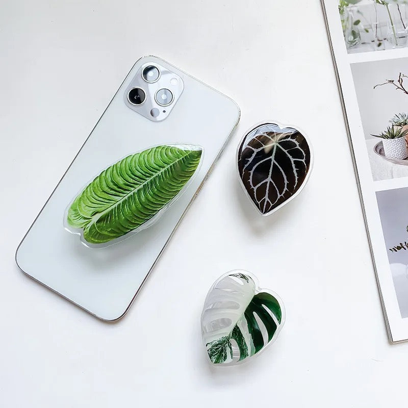 Plant-Themed Phone Holder